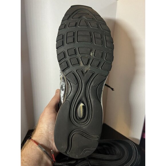Rare Super Clean - Barely worn - Nike Air Max 97 Black Terry Cloth - Size 11.5